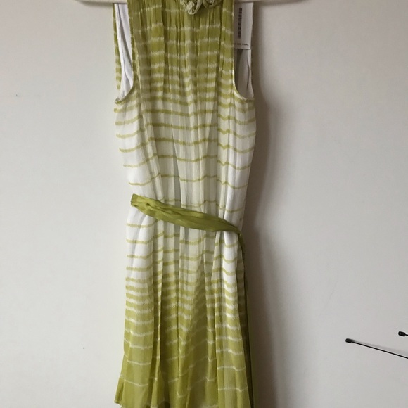 bcbgmaxazria silk chiffon dress - Picture 6 of 14